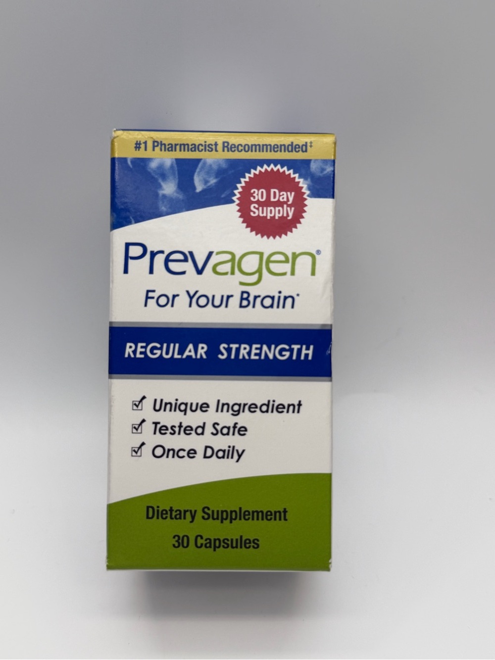 Prevagen Regular Strength 30 Capsules